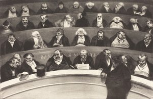 Le Ventre législatif tekijältä Honoré Daumier Victorin